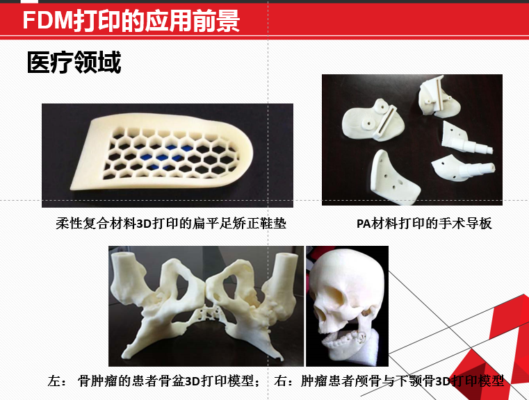 FDM 技術3D打印機應用領域廣泛，在可預見的未來無可估量！